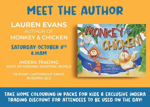 Lauren Evans Author Book Event